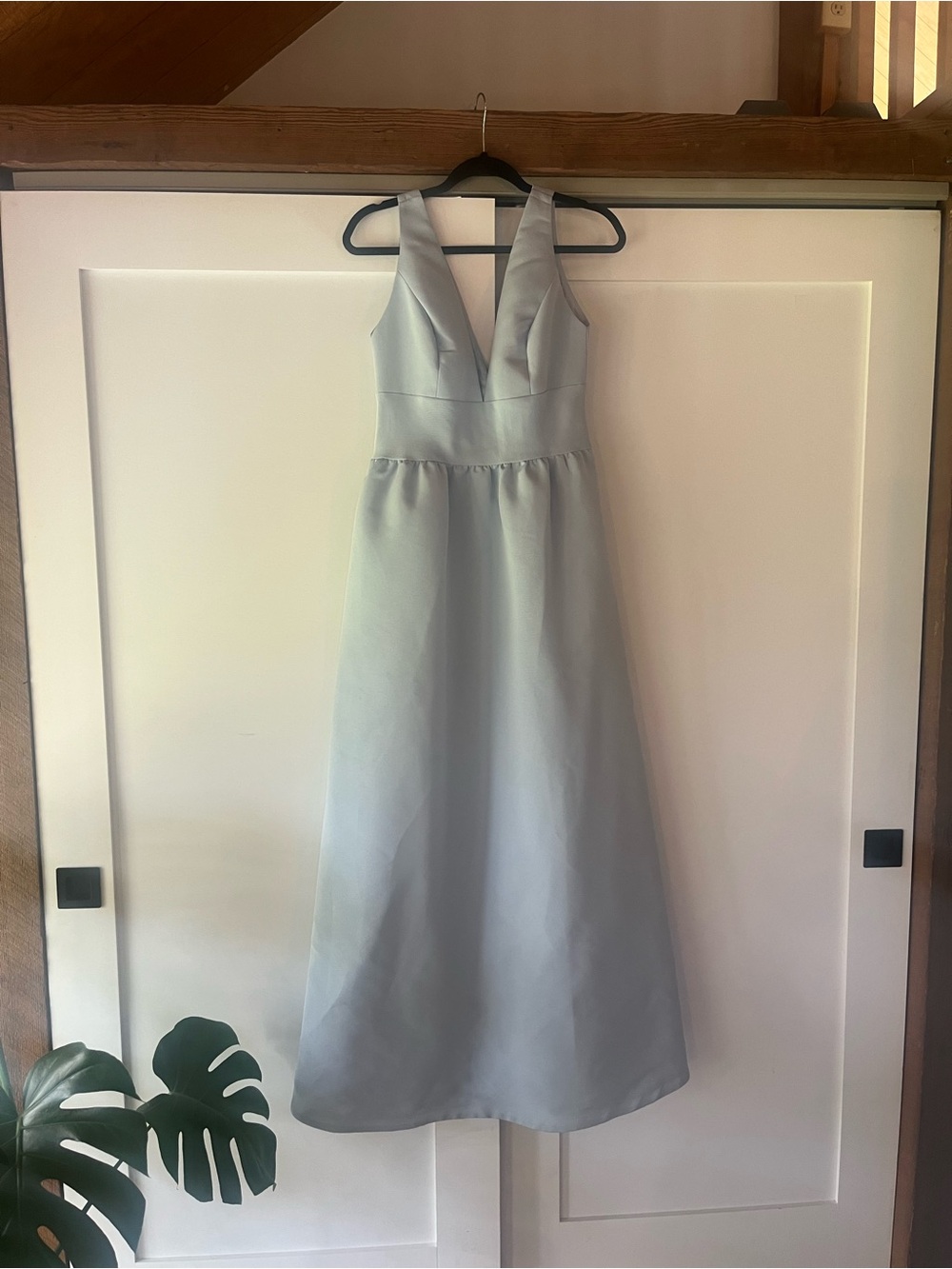 Amsale Bobbi Ice Bridesmaid Dress